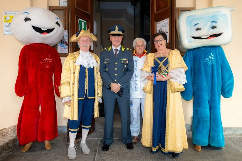 ORBASSANO - Inaugurata la mostra sui 70 anni di Olimpiadi invernali - FOTO