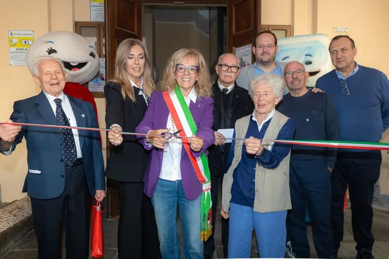 ORBASSANO - Inaugurata la mostra sui 70 anni di Olimpiadi invernali - FOTO