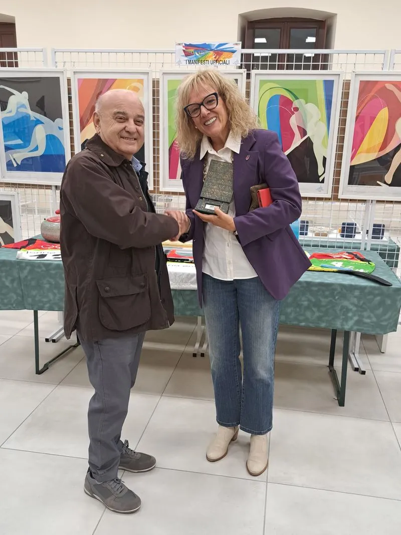 ORBASSANO - Inaugurata la mostra sui 70 anni di Olimpiadi invernali - FOTO