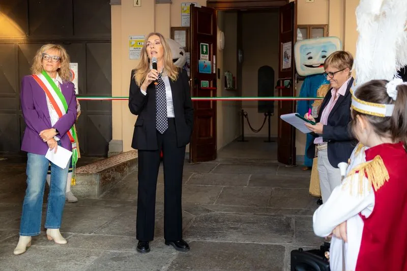 ORBASSANO - Inaugurata la mostra sui 70 anni di Olimpiadi invernali - FOTO