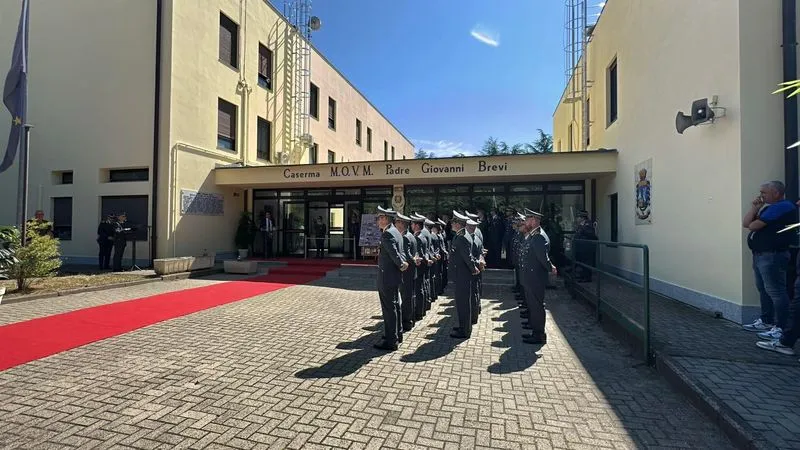ORBASSANO - Inaugurata la ristrutturata caserma della Guardia di finanza - FOTO
