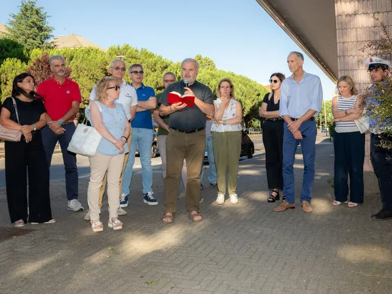 ORBASSANO - Ricordato Valter Mollo, agente di polizia locale tragicamente morto in servizio - FOTO