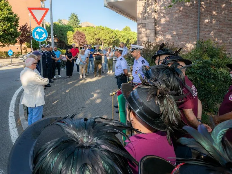 ORBASSANO - Ricordato Valter Mollo, agente di polizia locale tragicamente morto in servizio - FOTO