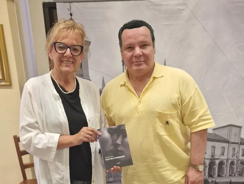 ORBASSANO - Il compositore Giuseppe Bossio ospite a palazzo Comunale - FOTO