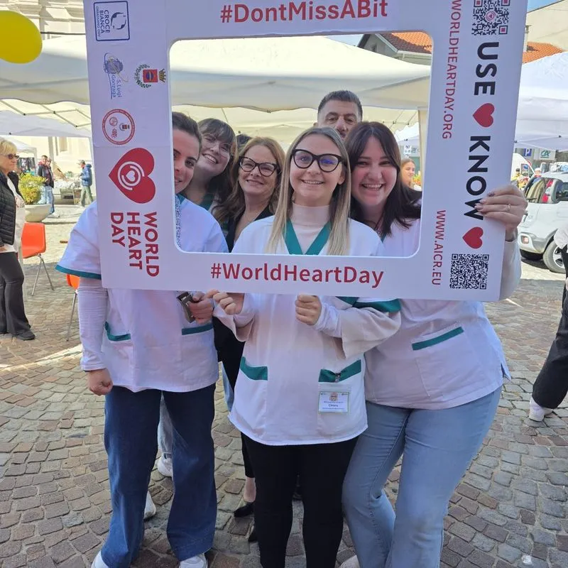 ORBASSANO - Giornata del Cuore 2025 con medici, infermieri e studenti dell'ospedale San Luigi - FOTO