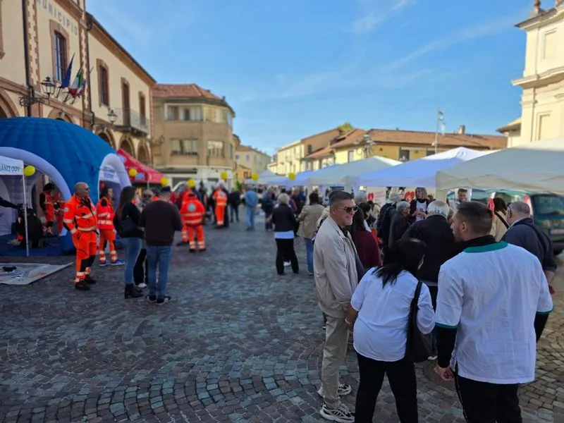 ORBASSANO - Giornata del Cuore 2025 con medici, infermieri e studenti dell'ospedale San Luigi - FOTO