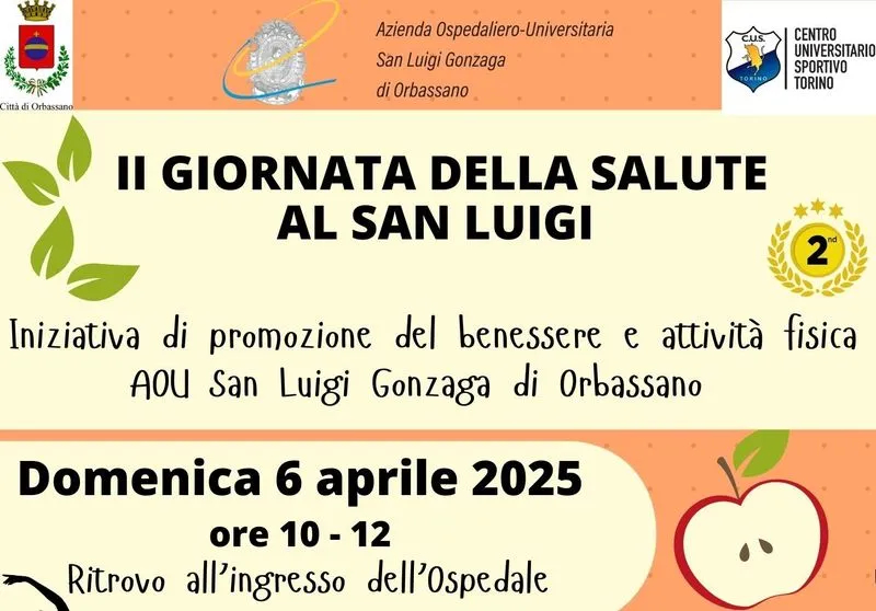 ORBASSANO - Domenica 6 aprile torna la giornata della salute del San Luigi Gonzaga