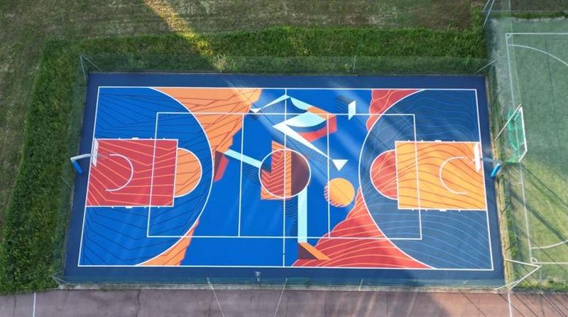 ORBASSANO - Riqualificata la piastra multisport della scuola dedicata a Davide Messinese - FOTO