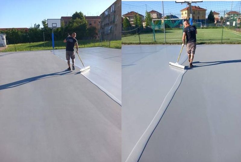 ORBASSANO - Riqualificata la piastra multisport della scuola dedicata a Davide Messinese - FOTO