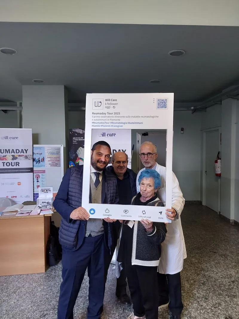 ORBASSANO - Il Reumaday Tour 2025 ha fatto la tappa all'ospedale San Luigi - FOTO