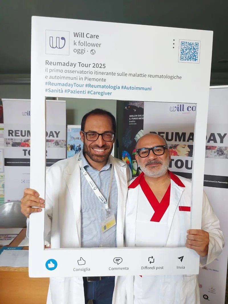 ORBASSANO - Il Reumaday Tour 2025 ha fatto la tappa all'ospedale San Luigi - FOTO