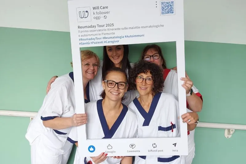 ORBASSANO - Il Reumaday Tour 2025 ha fatto la tappa all'ospedale San Luigi - FOTO