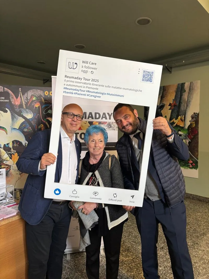 ORBASSANO - Il Reumaday Tour 2025 ha fatto la tappa all'ospedale San Luigi - FOTO