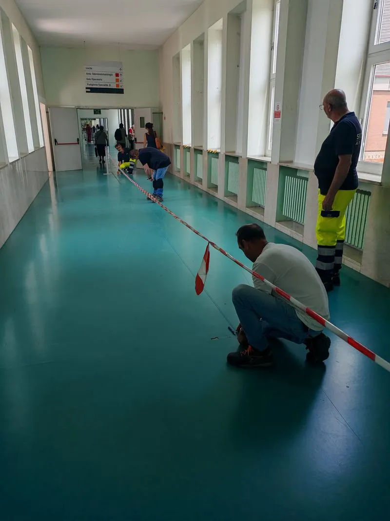 ORBASSANO - Nuova segnaletica colorata per orientarsi meglio all'ospedale San Luigi