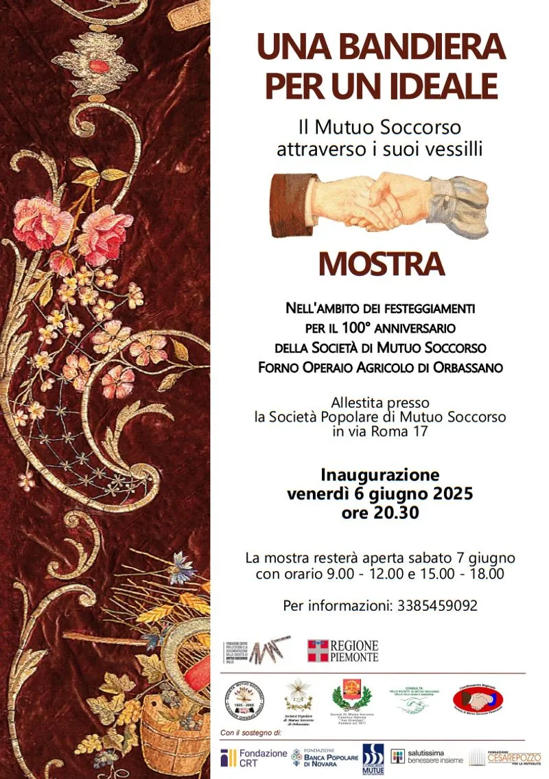 ORBASSANO - Festa per il 100° anniversario della Società di Mutuo Soccorso Forno Operaio Agricolo