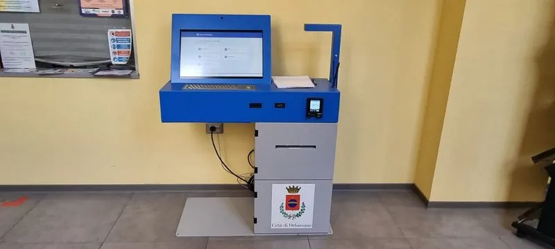 ORBASSANO - Attivato in municipio il totem interattivo per i servizi digitali