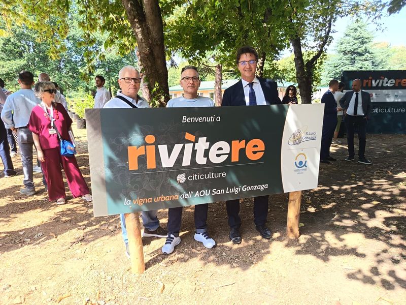 ORBASSANO - Vigna terapeutica al San Luigi, «un'innovazione che mette al centro la persona»