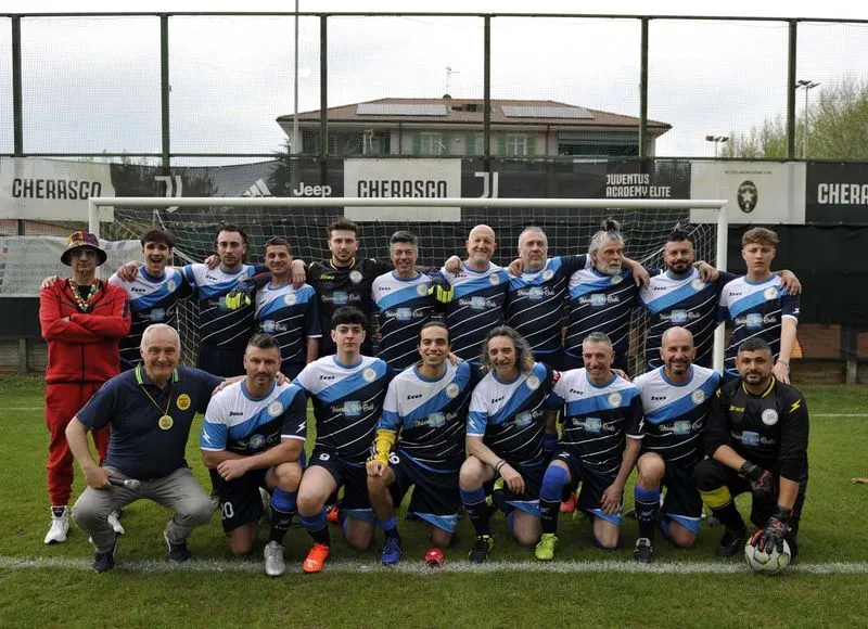 PANCALIERI - La Nazionale Calcio Spettacolo scende in campo per una partita benefica a favore dell'Ugi