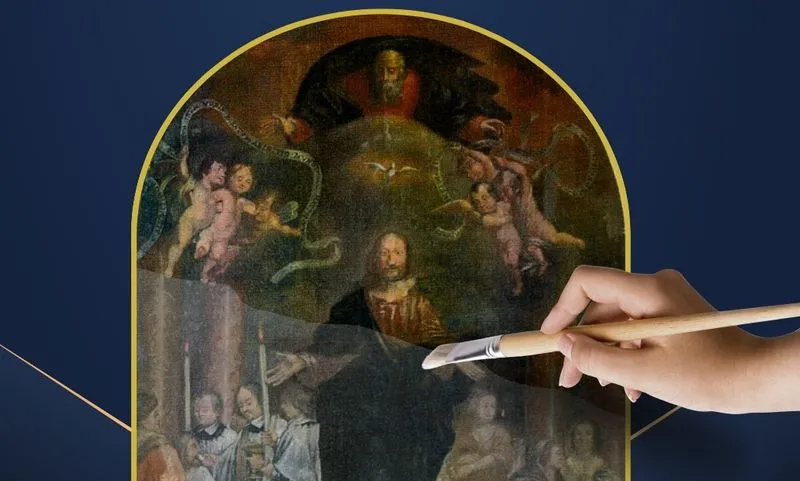 PIANEZZA - Una raccolta fondi per il restauro del grande dipinto seicentesco in Municipio