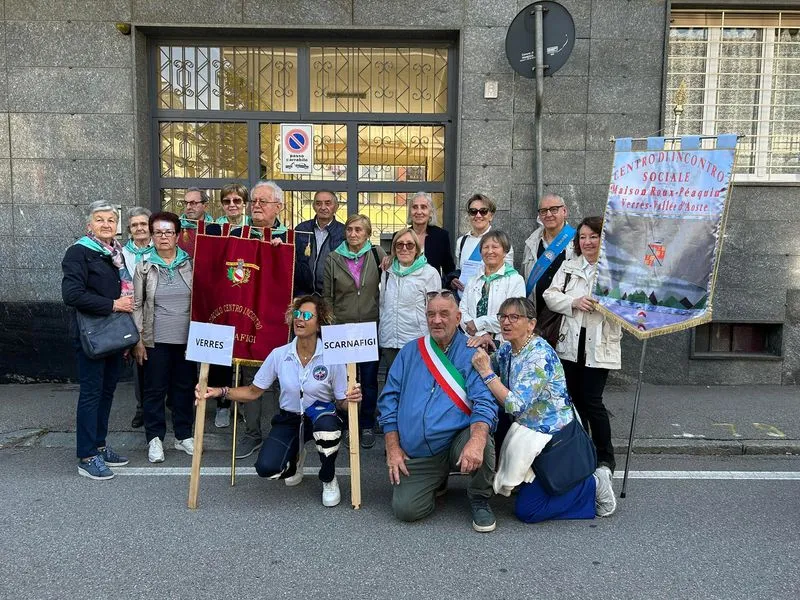 PIANEZZA - In 700 al raduno dei Centri di Incontro anziani di tutto il Piemonte - FOTO