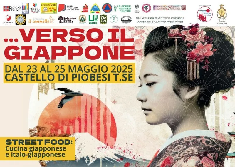 PIOBESI - Verso il Giappone: il Castello si trasforma in un angolo d'Oriente