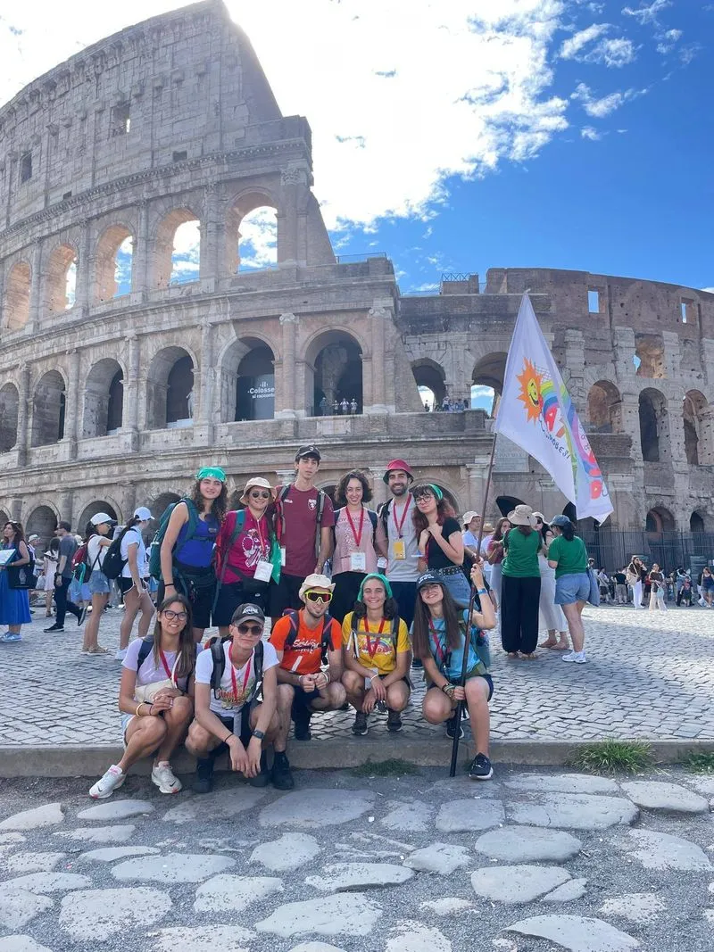 PIOBESI - I ragazzi di parrocchia e oratorio al Giubileo con i volontari della protezione civile - FOTO
