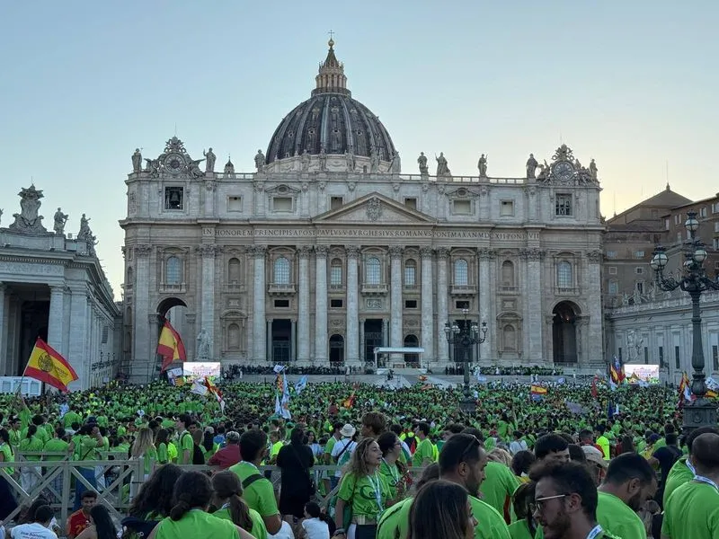 PIOBESI - I ragazzi di parrocchia e oratorio al Giubileo con i volontari della protezione civile - FOTO