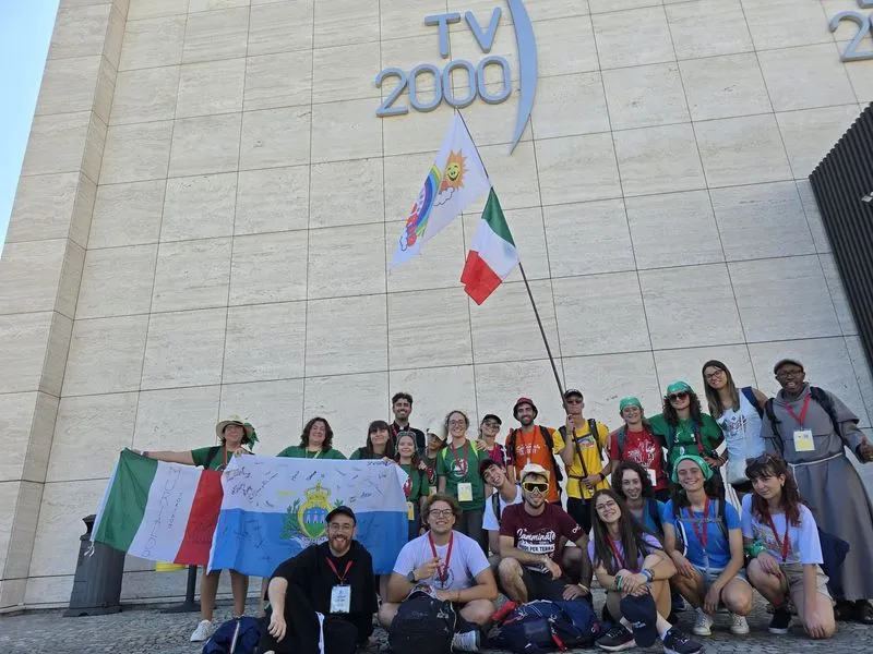 PIOBESI - I ragazzi di parrocchia e oratorio al Giubileo con i volontari della protezione civile - FOTO