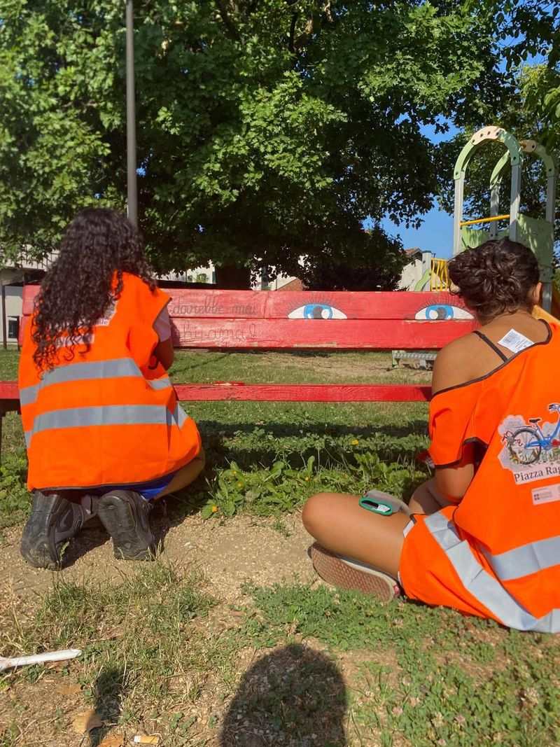 PIOBESI - Concluso Piazza Ragazzabile: i giovani hanno reso più bello il paese - FOTO