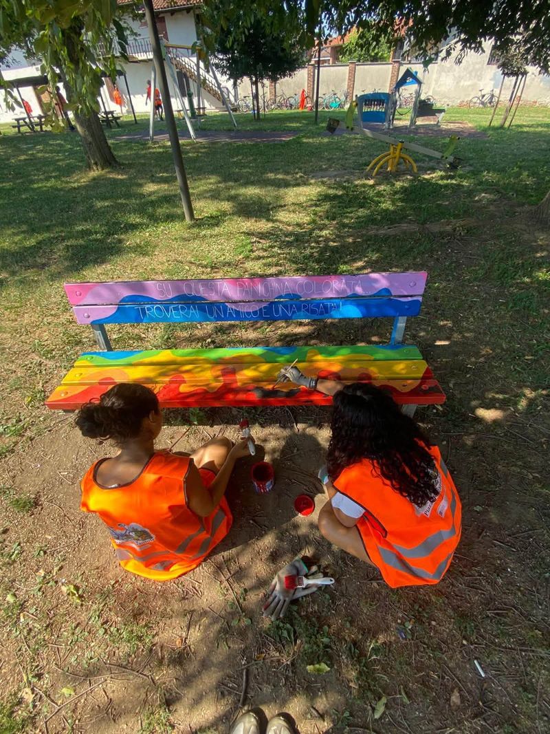 PIOBESI - Concluso Piazza Ragazzabile: i giovani hanno reso più bello il paese - FOTO