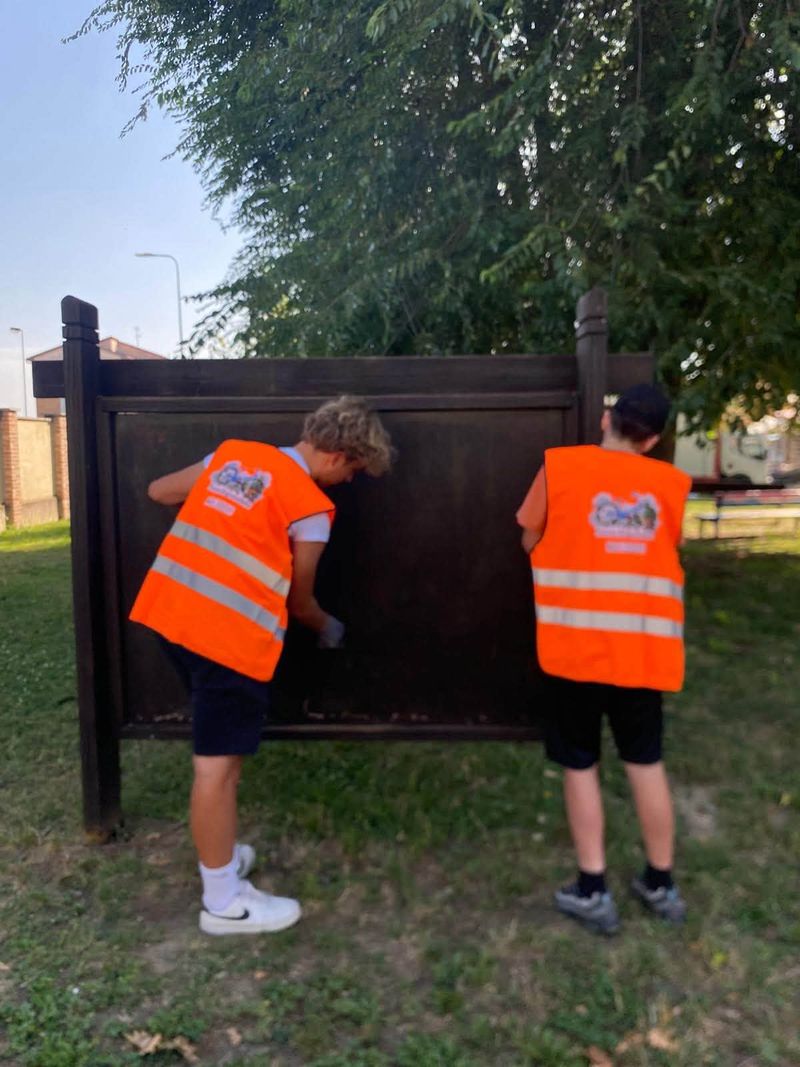 PIOBESI - Concluso Piazza Ragazzabile: i giovani hanno reso più bello il paese - FOTO