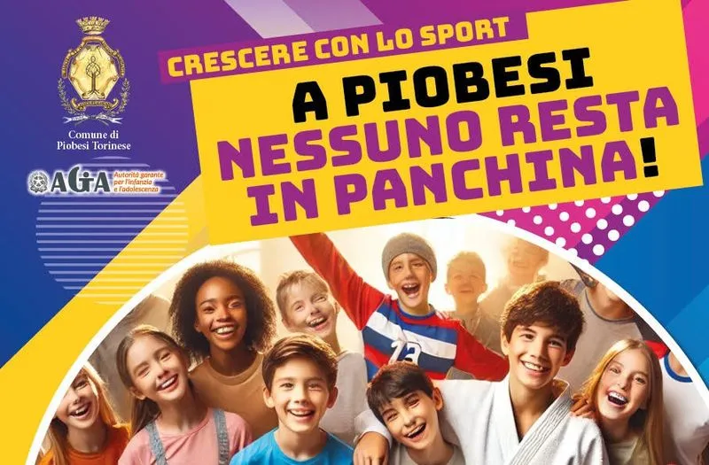 PIOBESI - Crescere con lo sport: «A Piobesi nessuno resta in panchina»