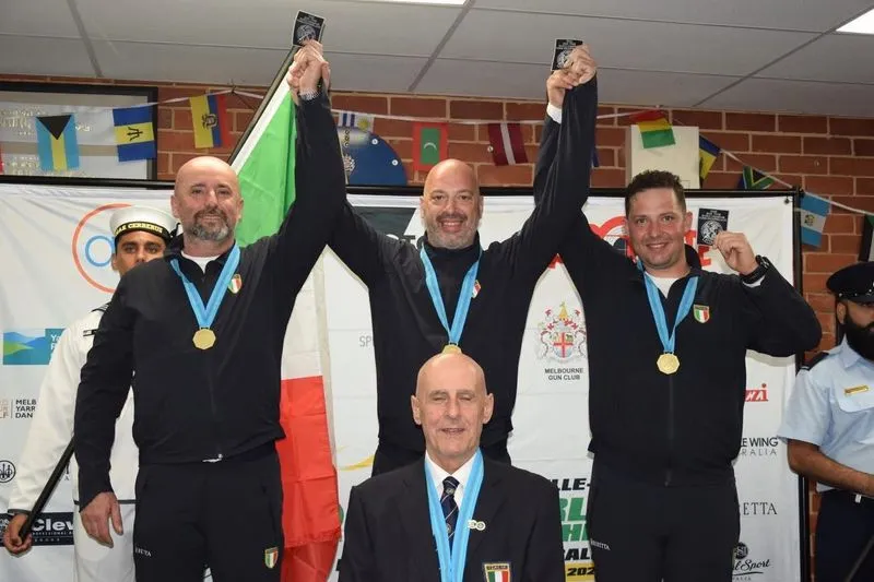 PIOBESI - Tiro a volo, Vito Cito è campione del mondo di Fossa Universale con l'Italia - FOTO
