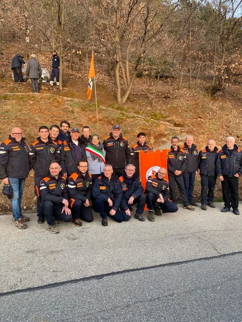 PIOSSASCO - Commemorato il volontario David Bertrand scomparso nel 1999