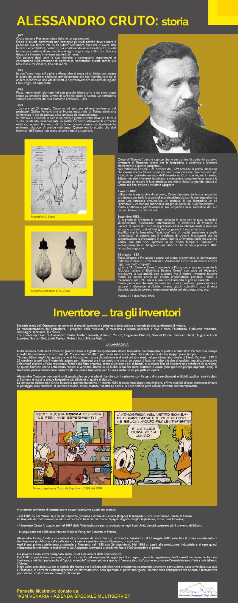 PIOSSASCO - La Festa della Luce illumina il ricordo di due figure emblematiche e di respiro internazionale