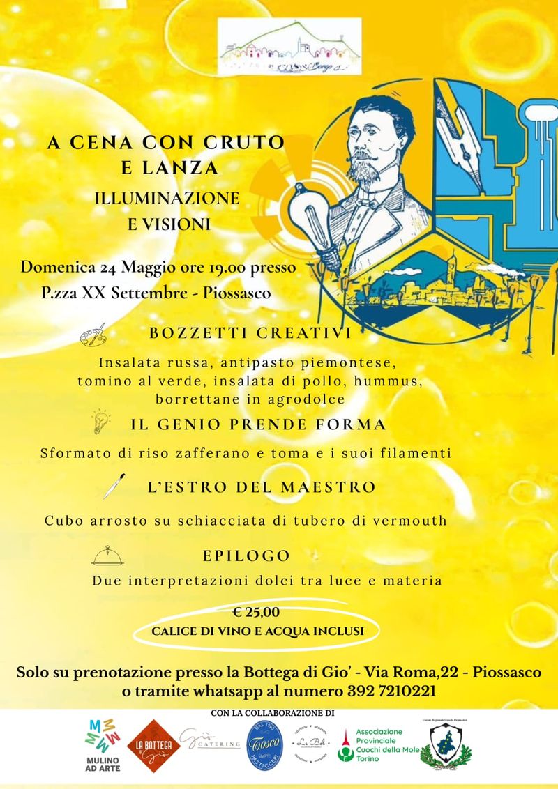 PIOSSASCO - La Festa della Luce illumina il ricordo di due figure emblematiche e di respiro internazionale