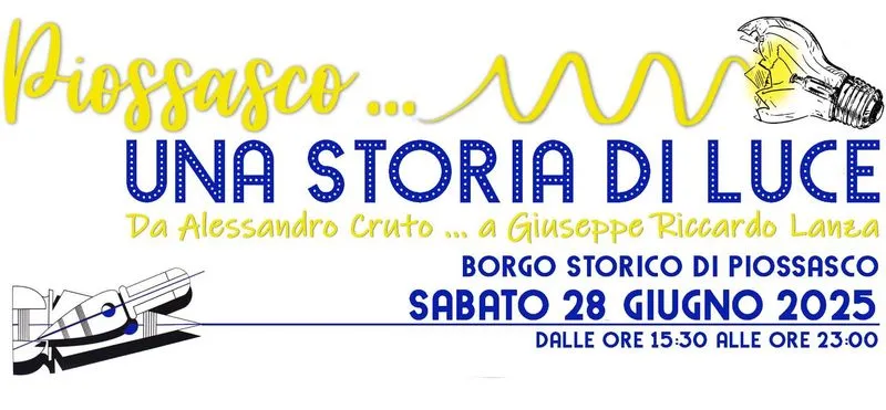PIOSSASCO - Una «Storia di Luce» omaggia storia, personaggi e bontà del territorio