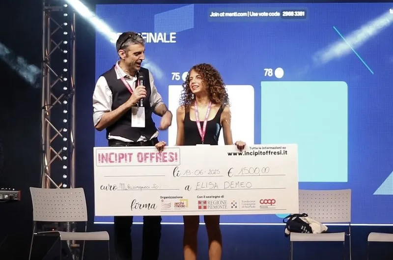 RIVALTA - La giovane Elisa Demeo vince la decima edizione di Incipit Offresi - FOTO