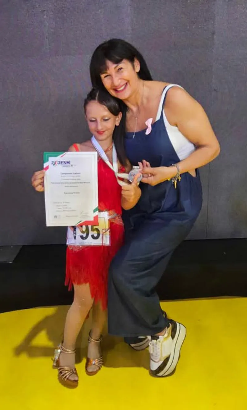 RIVALTA - La giovane Francesca è vice campionessa italiana di merengue - FOTO