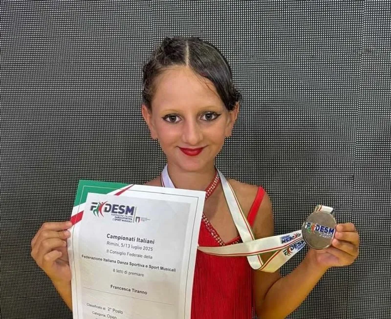 RIVALTA - La giovane Francesca è vice campionessa italiana di merengue - FOTO