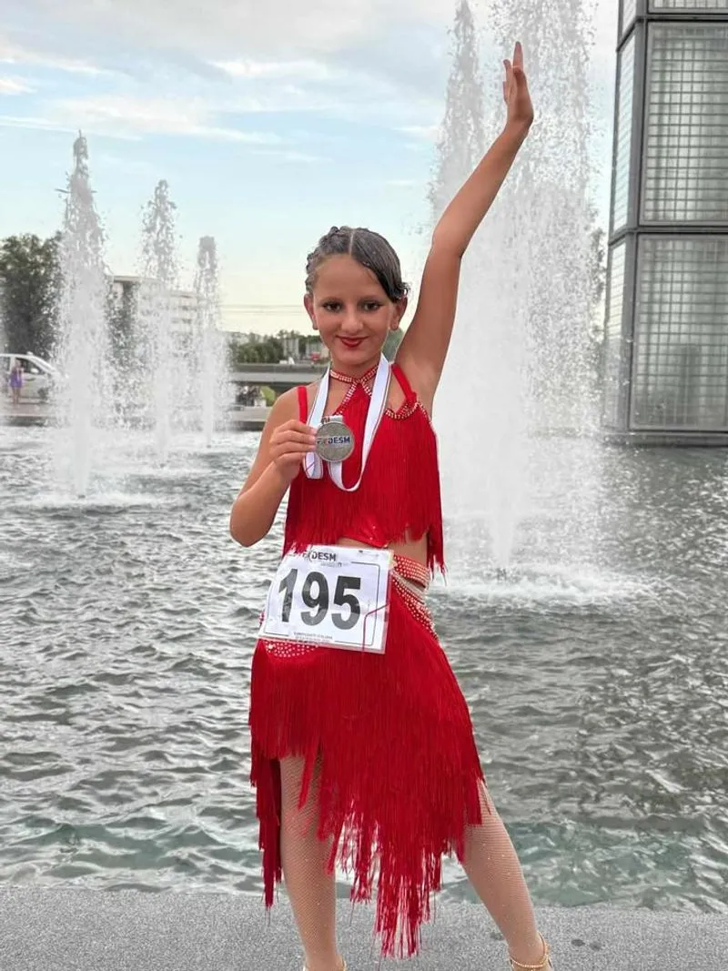 RIVALTA - La giovane Francesca è vice campionessa italiana di merengue - FOTO