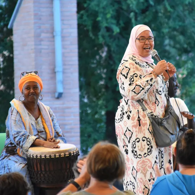 RIVALTA - Giornata mondiale del rifugiato, una domenica di festa in piazza Gerbidi - FOTO