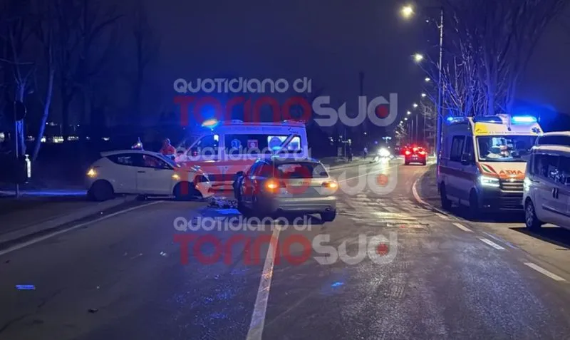 RIVALTA - Brutto incidente in via Alfieri: donna in gravi condizioni elitrasportata in codice rosso al Cto