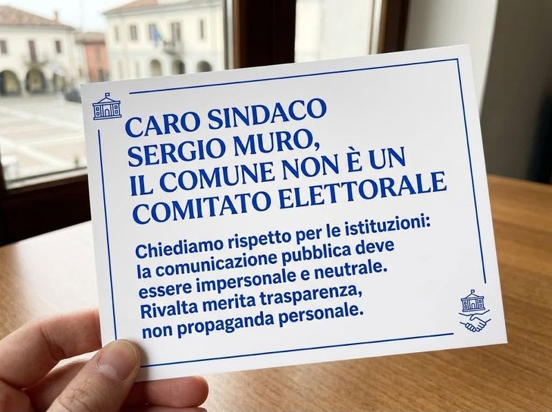 RIVALTA - «I social del Comune usati per fare propaganda elettorale»