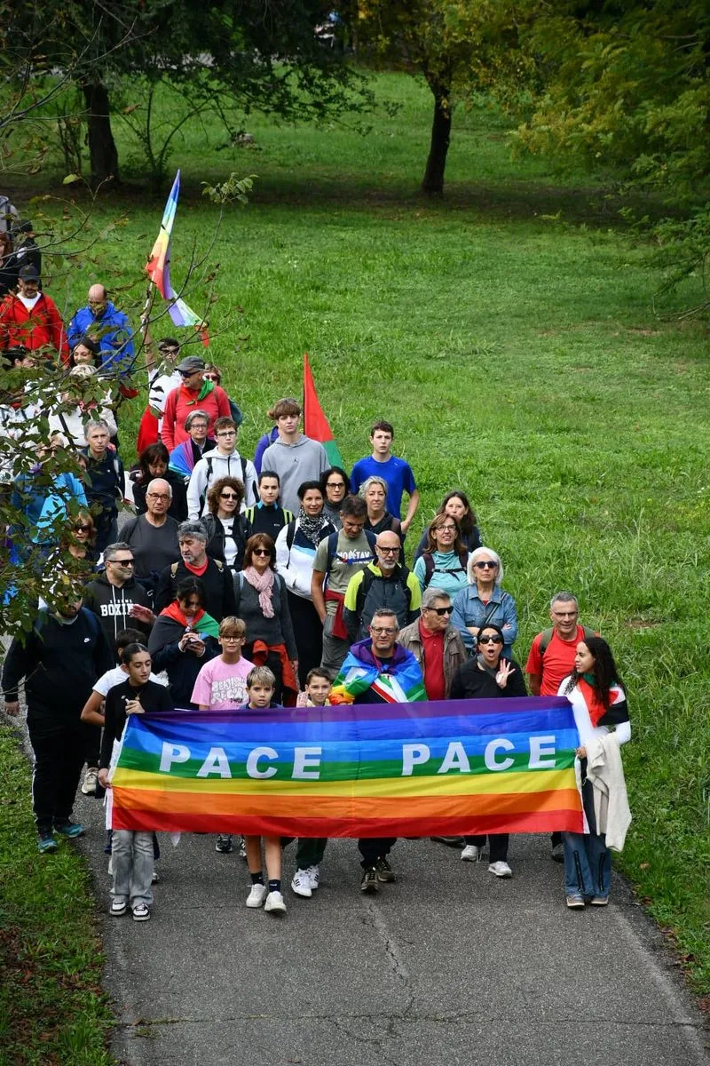 RIVALTA-NICHELINO-BEINASCO - Più di 250 persone alla Local march for Gaza fino a Torino - FOTO