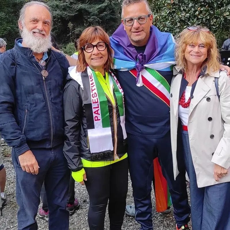 RIVALTA-NICHELINO-BEINASCO - Più di 250 persone alla Local march for Gaza fino a Torino - FOTO