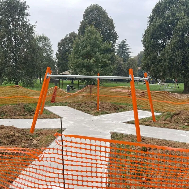 RIVALTA - Arrivano nuovi giochi nei parchi e nelle aree verdi cittadine - FOTO