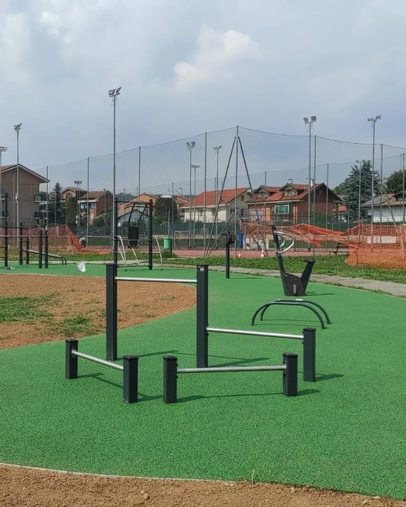 RIVALTA - Pronta la nuova palestra a cielo aperto di via Trento - FOTO