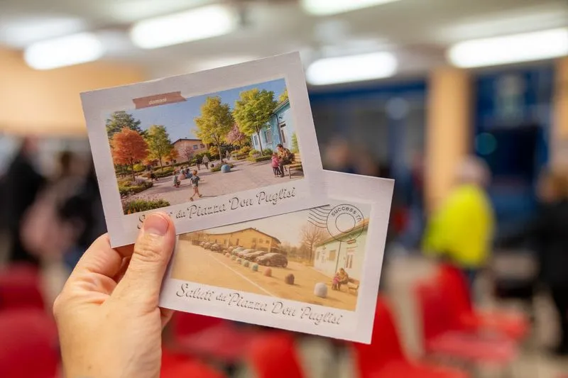RIVALTA - A Tetti Francesi prende forma la nuova piazza Don Pino Puglisi