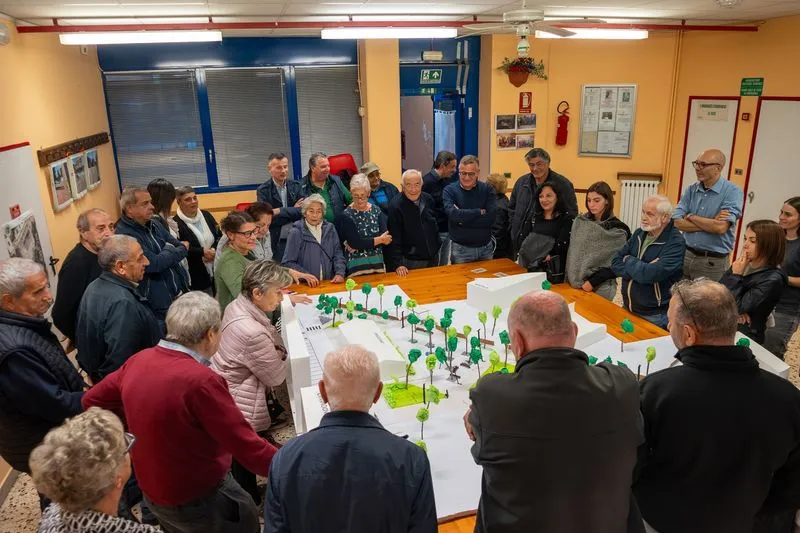 RIVALTA - A Tetti Francesi prende forma la nuova piazza Don Pino Puglisi